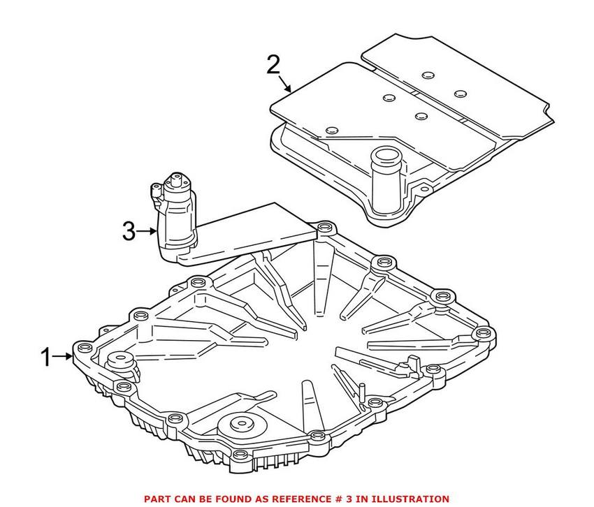 BMW Auto Trans Oil Pump 28107842838